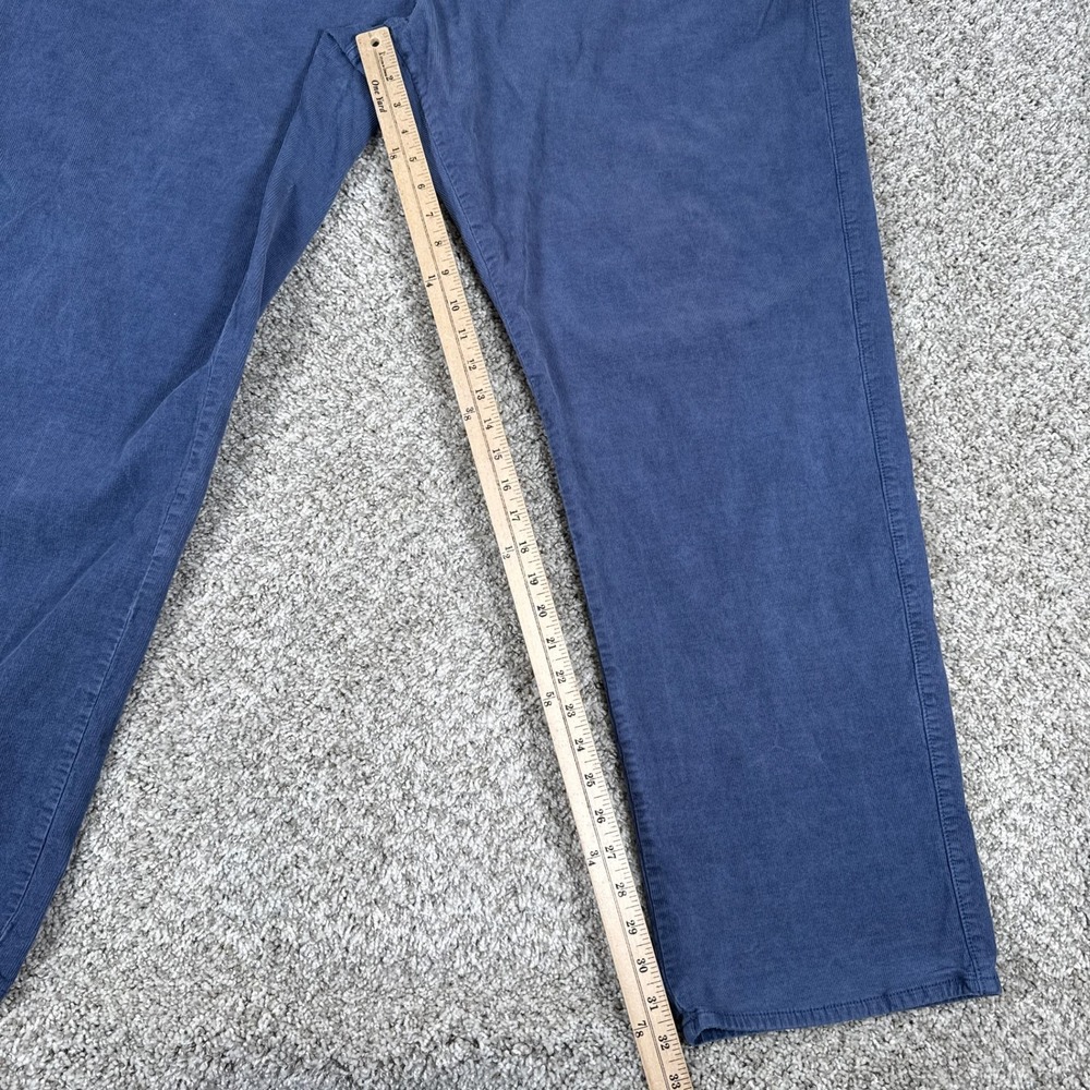 Peter Millar Pants Mens 50 Blue Cotton Modal Stretch Chino Coruduroy 5 pocket - Picture 5 of 15